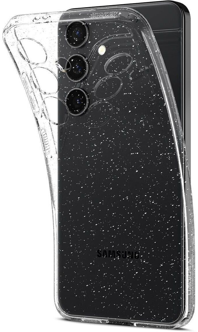 Чехол Spigen для Samsung Galaxy S24, Liquid Crystal Glitter, Crystal Quartz (ACS07345) фото 9