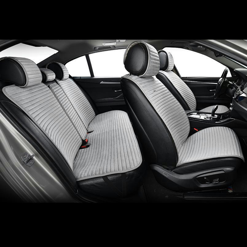 Набір чохлів для сидінь Beltex Barcelona повний комплект Сірий (BX83200)фото