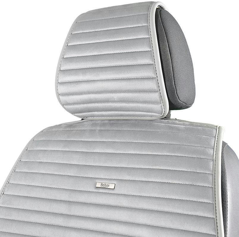 Набір чохлів для сидінь Beltex Barcelona повний комплект Сірий (BX83200)фото