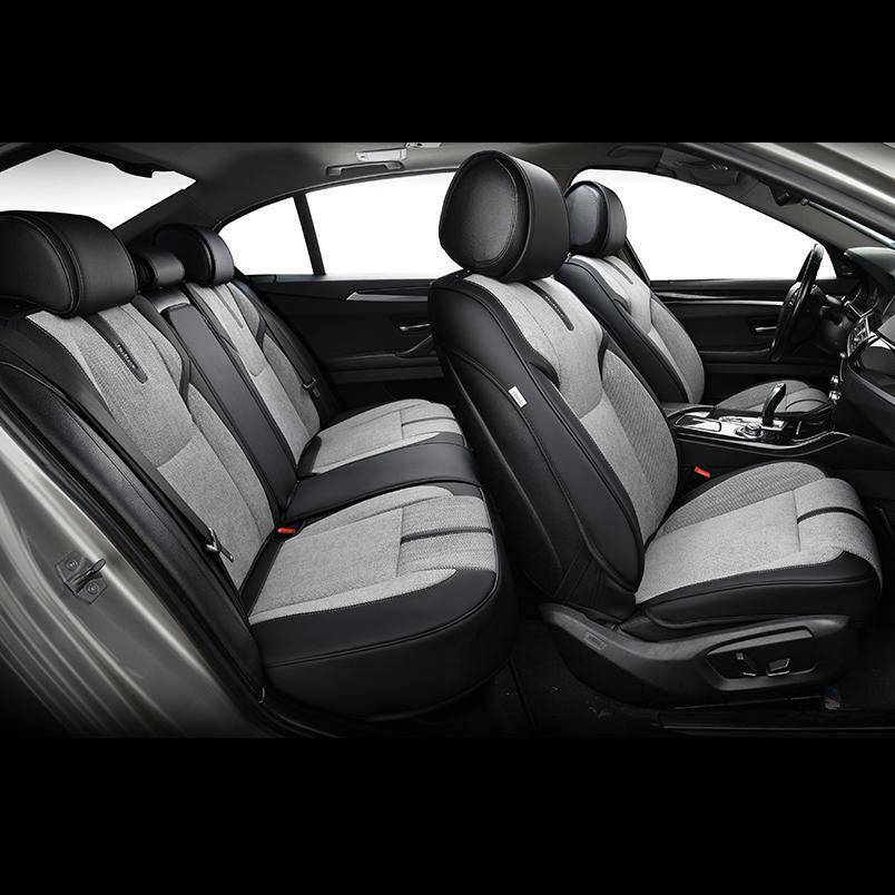 Набор 3D чехлов для сидений Beltex Manhattan полный комплект Серый (BX86200) фото 7