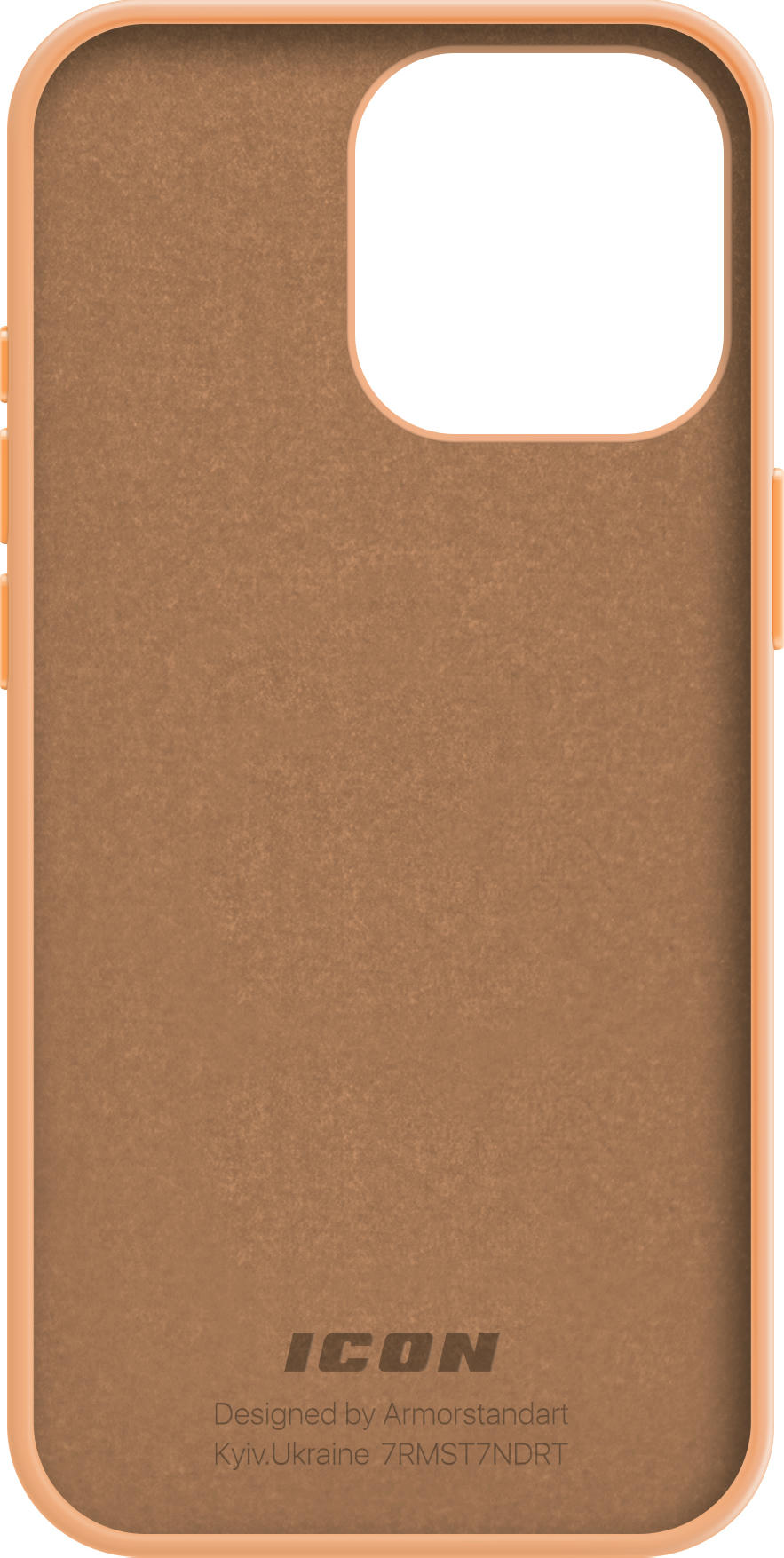 Чехол ArmorStandart ICON2 Case для Apple iPhone 15 Pro Orange Sorbet (ARM70526) фото 2