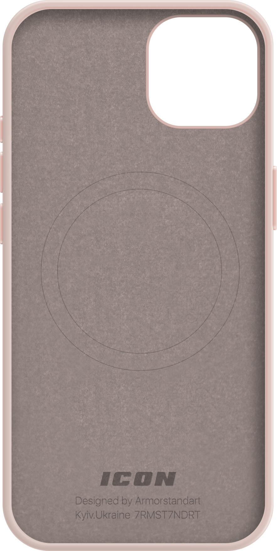 Чехол ArmorStandart ICON2 MagSafe для Apple iPhone 15 Light Pink (ARM72733) фото 2