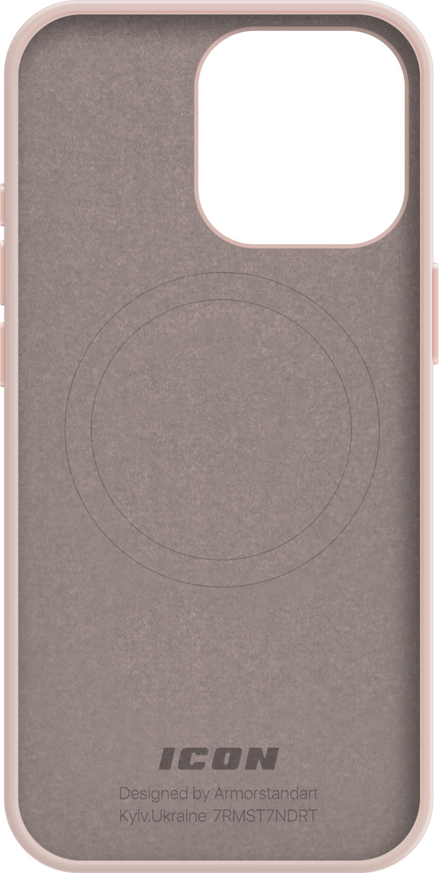 Чохол ArmorStandart ICON2 MagSafe для Apple iPhone 15 Pro Light Pink (ARM72747)фото2