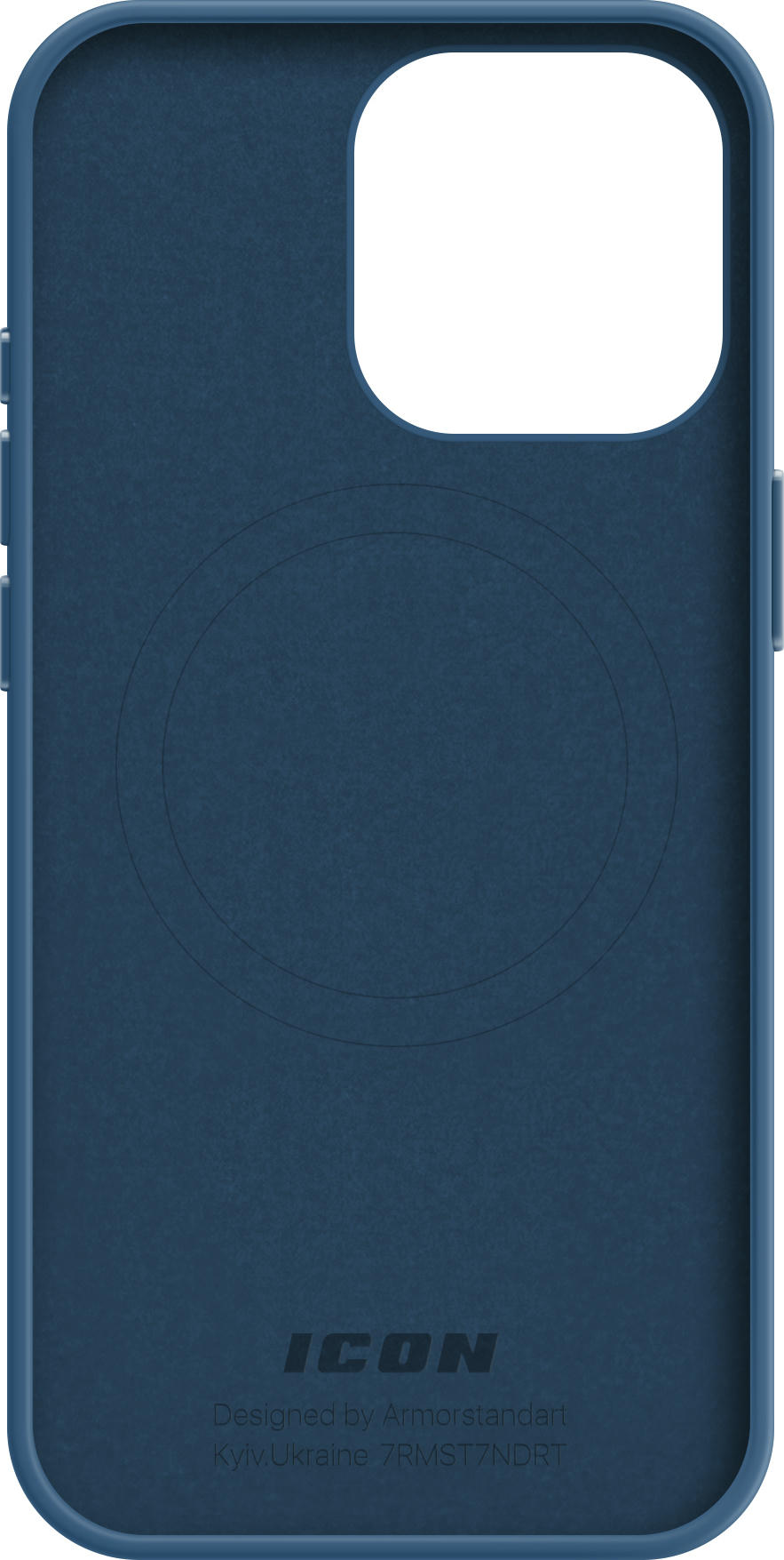 Чохол ArmorStandart ICON2 MagSafe для Apple iPhone 15 Pro Storm Blue (ARM72757)фото2