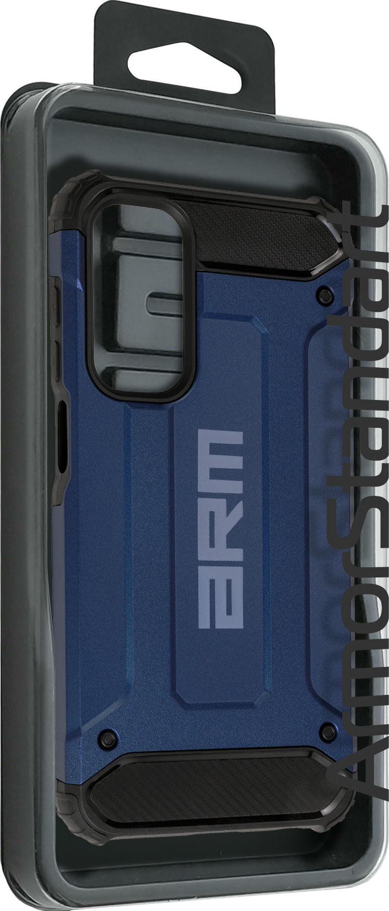 Чехол ArmorStandart Panzer для Samsung A25 5G (A256) Dark Blue (ARM73724) фото3