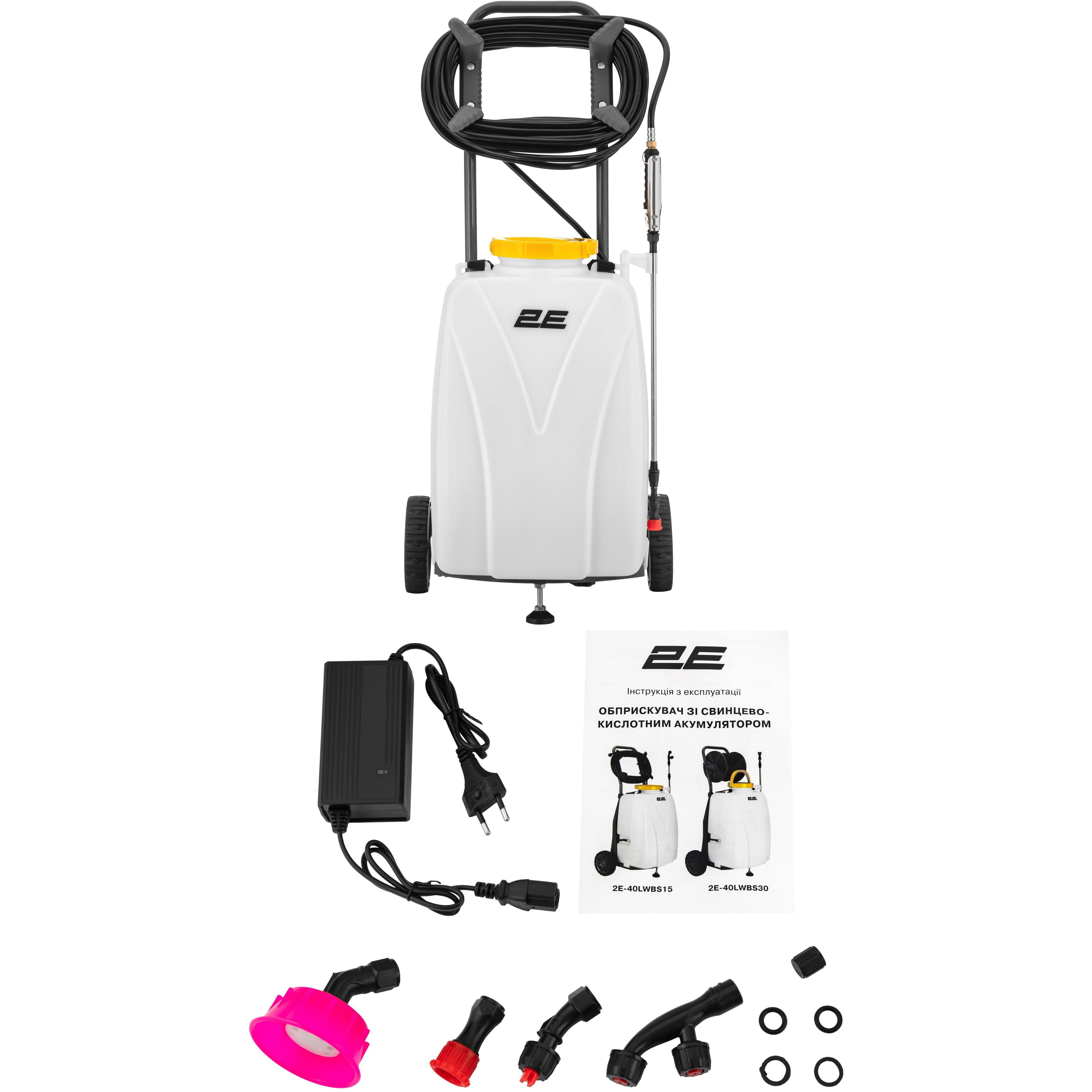 Обприскувач акумуляторний 2E AquaSpray 40LR (2E-40LWBS15)фото31