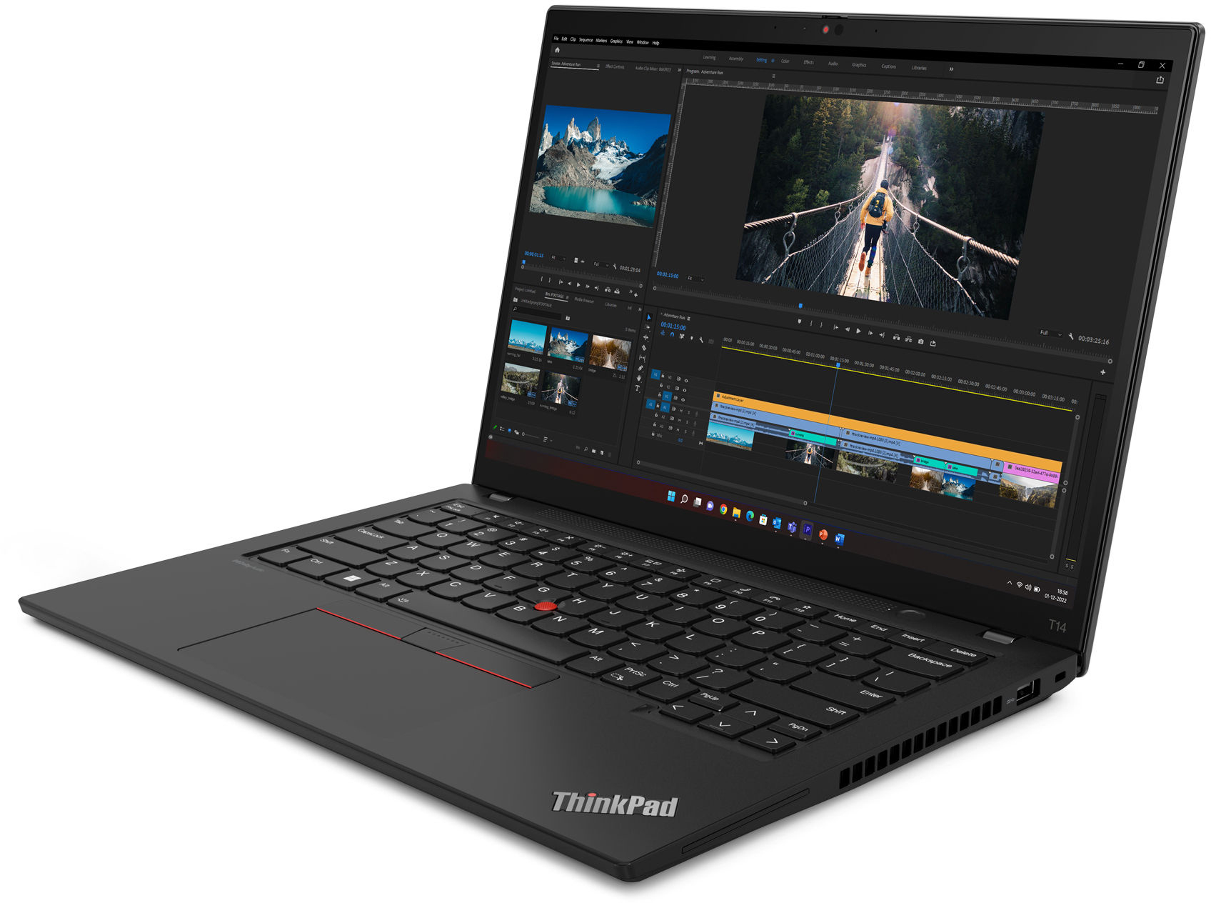 Ноутбук LENOVO ThinkPad T14s AMD G4 (21F9S02W28)фото3
