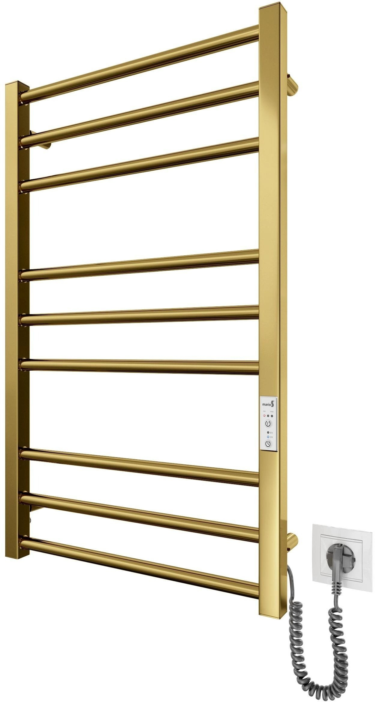 Рушникосушка Mario електрична Преміум Класик-ITR K, 800х500х80мм (2.2.1608.03.G)фото3