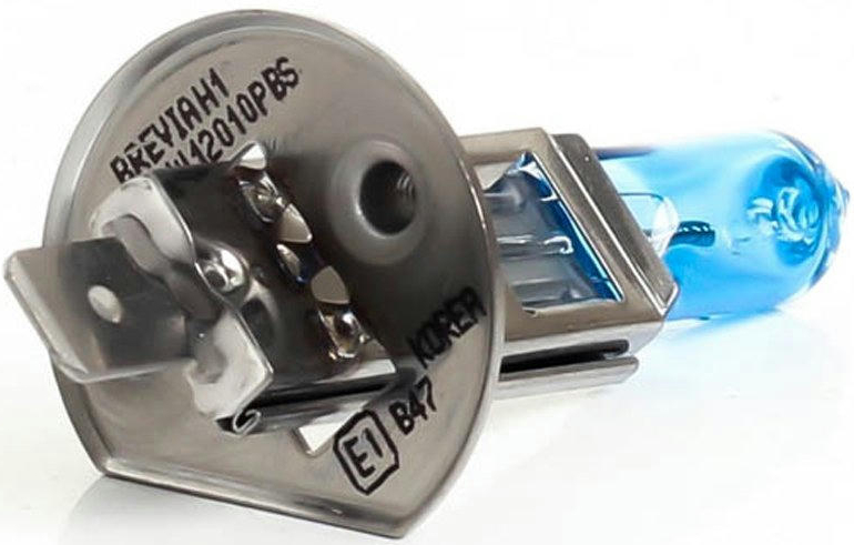 Лампа Brevia галогеновая H1 12V 55W P14.5s Power Blue S2 (12010PBS) фото 6