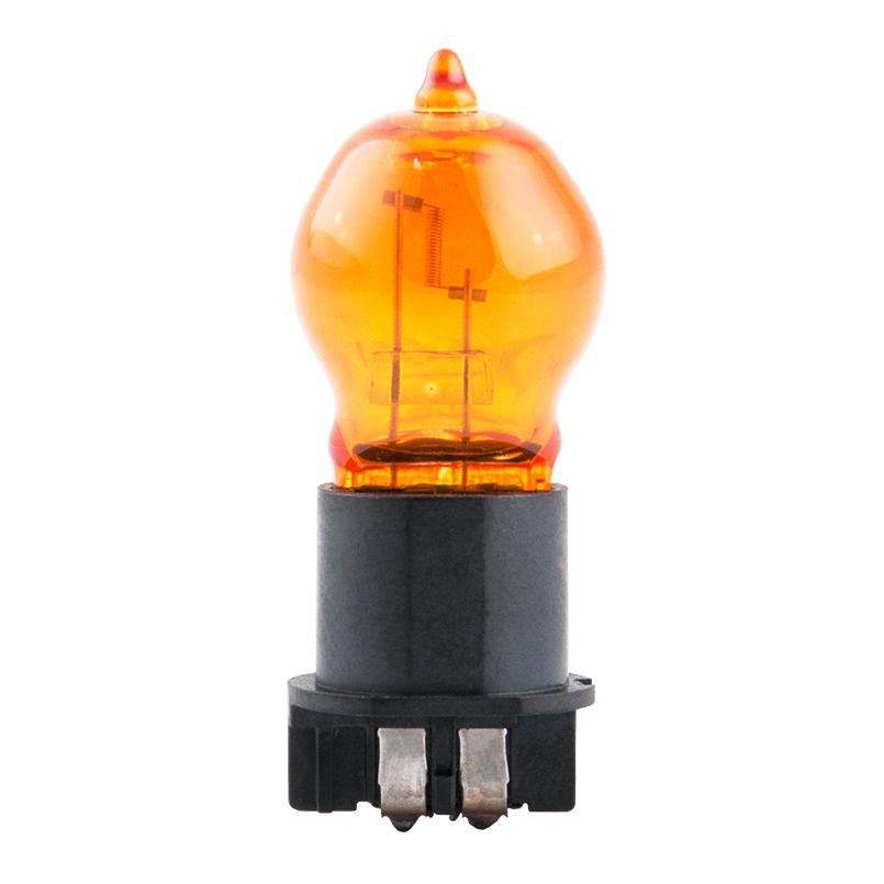 Лампа Brevia галогеновая PWY24W 12V 24W WP3,3x14,5/4 AMBER Power +30% CP (12228C) фото 2