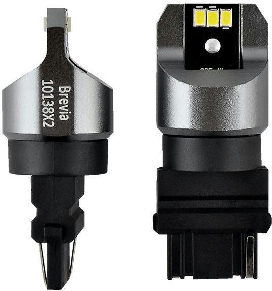 Лампа Brevia LED Power P27W 330Lm 6x3020SMD 12/24V CANbus 2шт (10138X2) фото