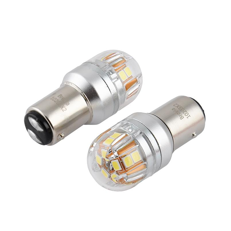 Лампа Brevia LED S-Power P21/5W 330Lm 15x2835SMD 12/24V CANbus 2шт (10203X2) фото 2