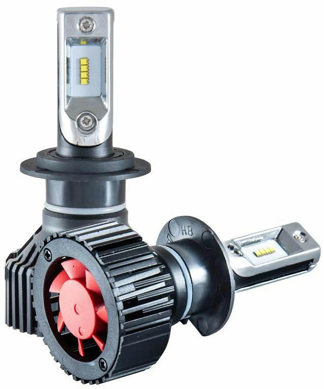 Лампа Solar LED H7 12/24V 6000K 8000Lm 60W ZES (8307)фото