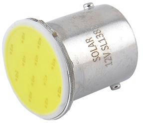 Лампа Solar LED 12V G18.5 BA15s Білий 2шт (SL1382)фото