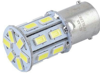Лампа Solar LED 12V S25 BA15s 20SMD Білий 2шт (SL1387)фото3