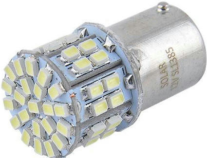 Лампа Solar LED 12V S25 BA15s 50SMD Белый 2шт (SL1385) фото 3