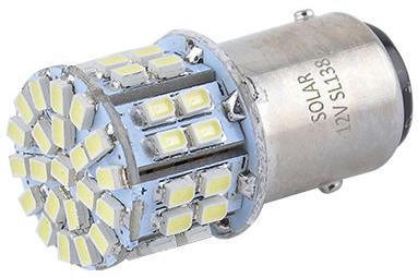 Лампа Solar LED 12V S25 BAY15d 50SMD Белый 2шт (SL1386) фото
