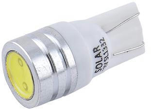 Лампа Solar LED 12V T10 W2.1x9.5d 1SMD Белый 2шт (SL1332) фото 3
