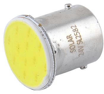 Лампа Solar LED 24V G18.5 BA15s Білий 2шт (SL2582)фото