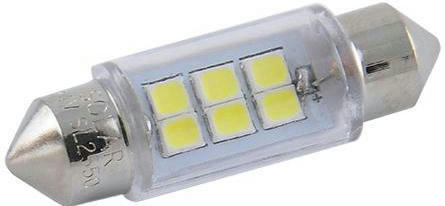 Лампа Solar LED 24V SV8.5 T11x36 6SMD Білий 2шт (SL2550)фото