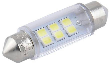 Лампа Solar LED 24V SV8.5 T11x39 6SMD Білий 2шт (SL2551)фото3
