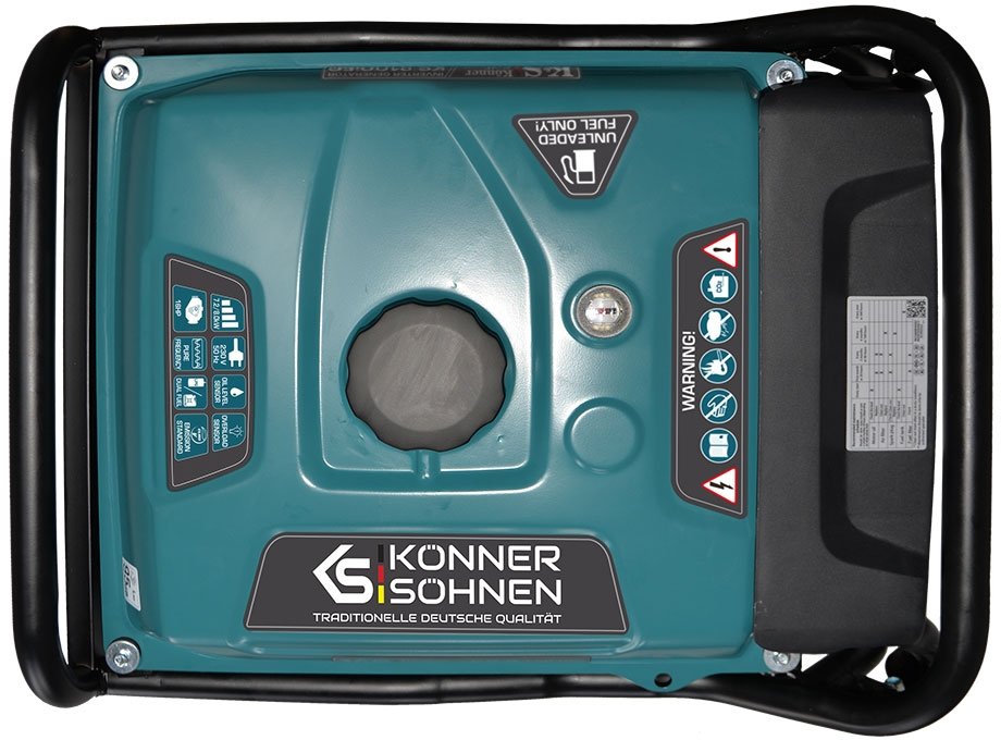 Генератор газо-бензиновий Konner&Sohnen KS8100IEG, 230В, 8кВт(KS8100IEG)фото8