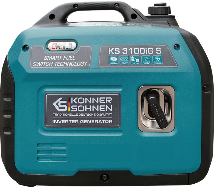 Генератор газово-бензиновий інверторний Konner&Sohnen KS 3100iG S (KS3100IGS)фото6
