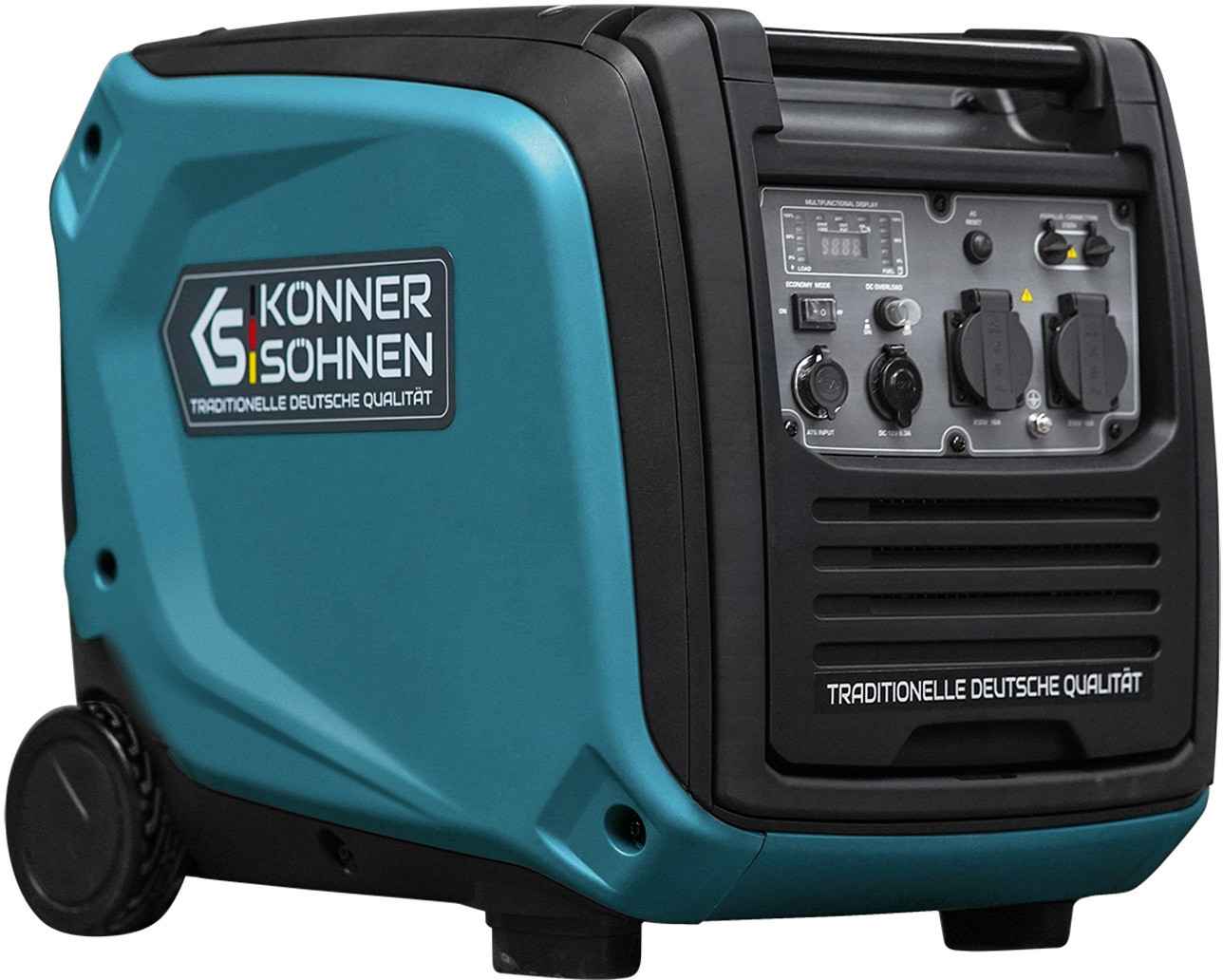 Генератор инверторный бензиновый Konner&Sohnen KS 4000iE S (KS4000IES) фото 4
