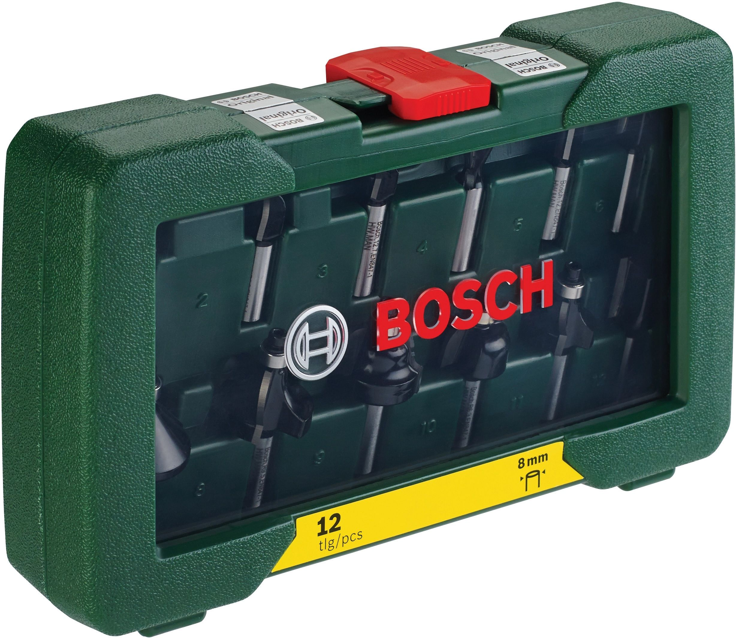 Набір фрез для дерева Bosch Expert for Wood 12шт (2.607.019.466)фото2