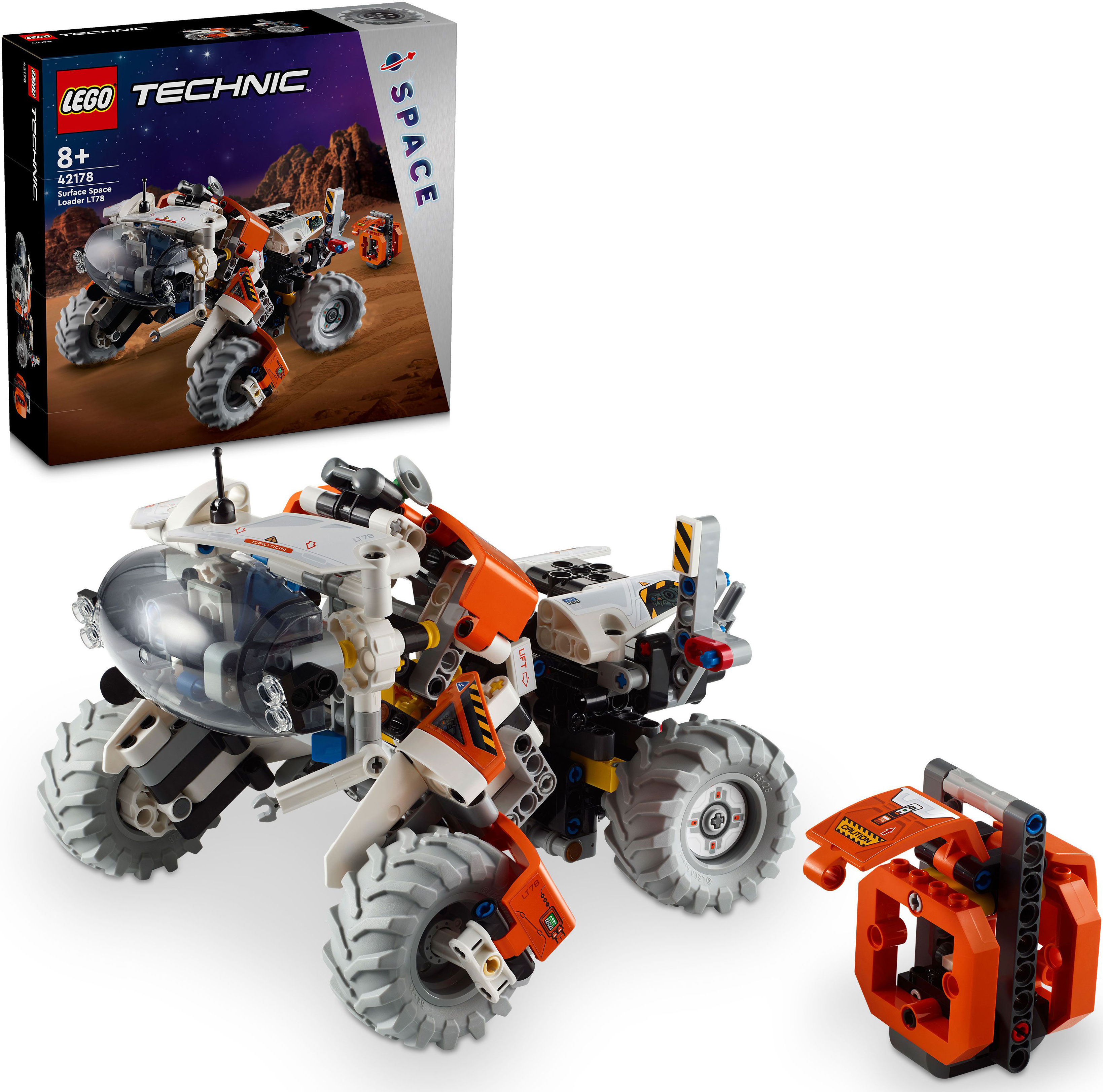 Конструктор LEGO Technic Космічний колісний навантажувач LT78 (42178)фото14