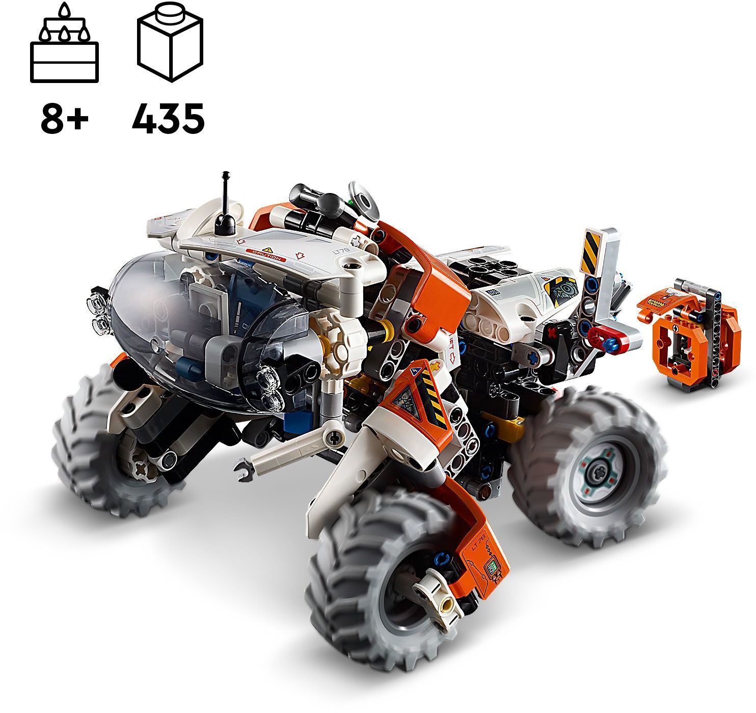 LEGO 42178 Technic Космічний колісний навантажувач LT78фото