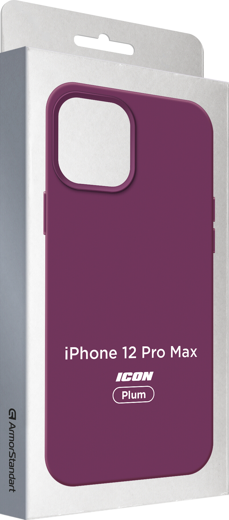 Чохол ArmorStandart ICON2 Case для Apple iPhone 12 Pro Max Plum (ARM60575)фото3