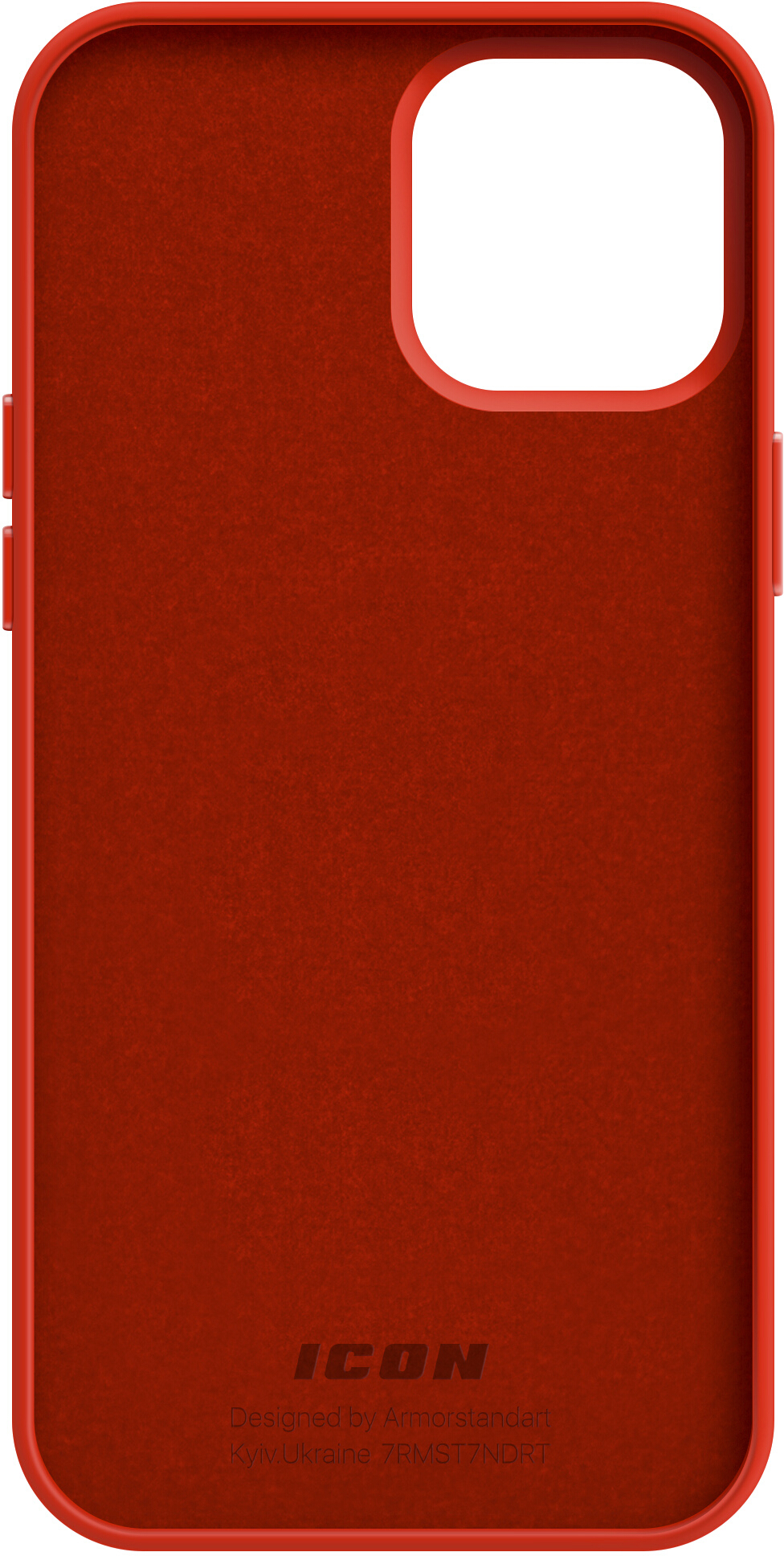 Чехол ArmorStandart ICON2 Case для Apple iPhone 12 Pro Max Red (ARM60576) фото 2