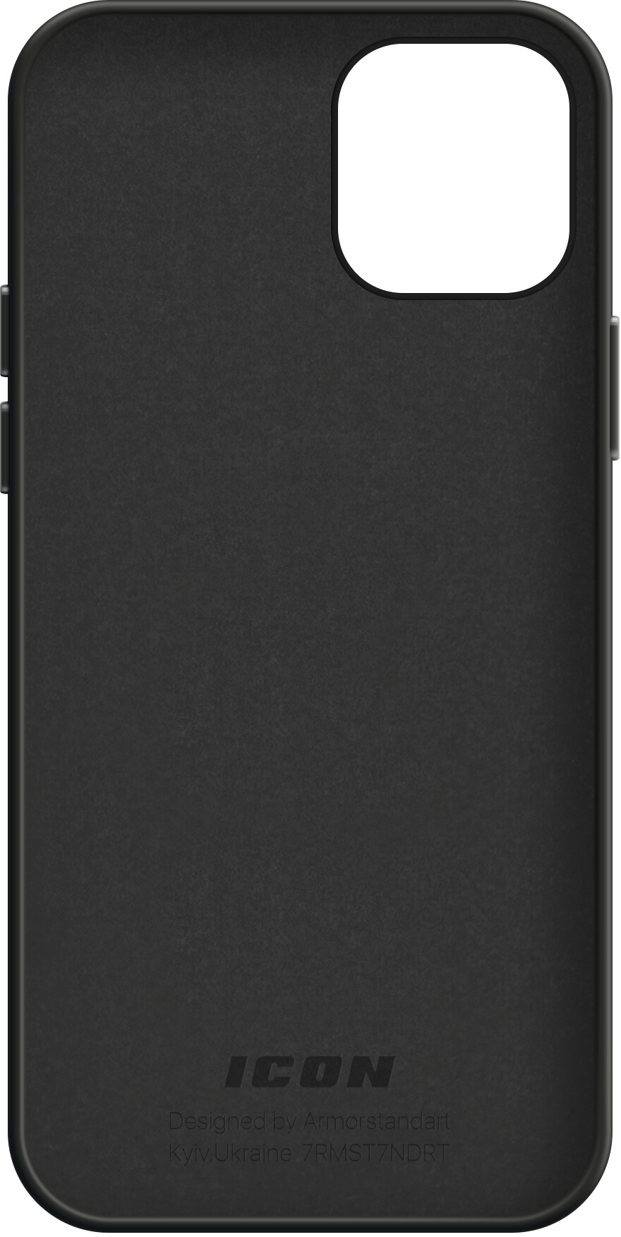 Чехол ArmorStandart ICON2 Case для Apple iPhone 12/12 Pro Black (ARM60577) фото 2