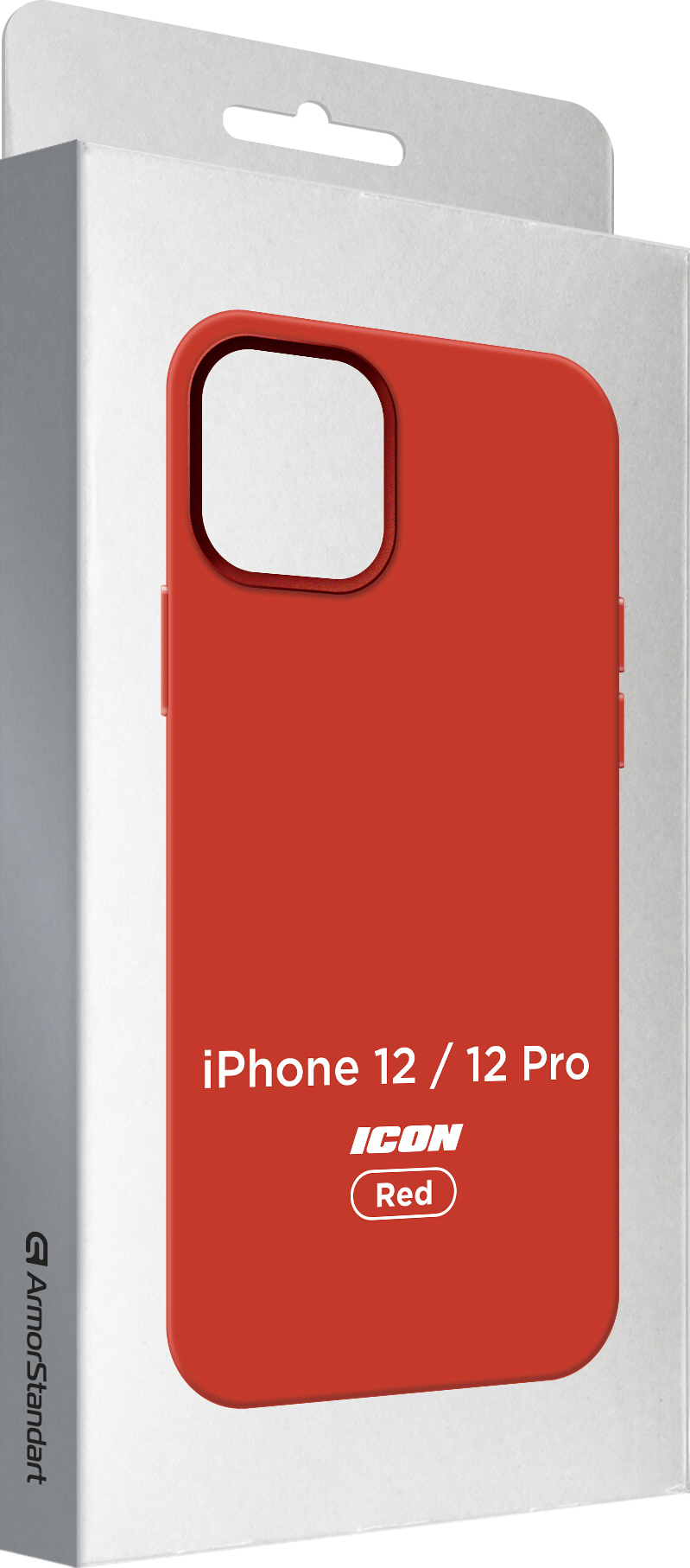 Чехол ArmorStandart ICON2 Case для Apple iPhone 12/12 Pro Red (ARM60585) фото 3