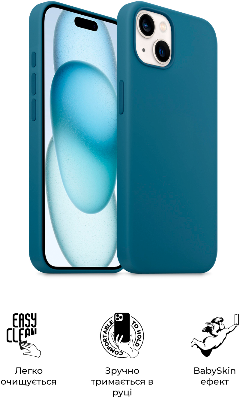 Чехол ArmorStandart ICON2 Case для Apple iPhone 15 Storm Blue (ARM70506) фото 3