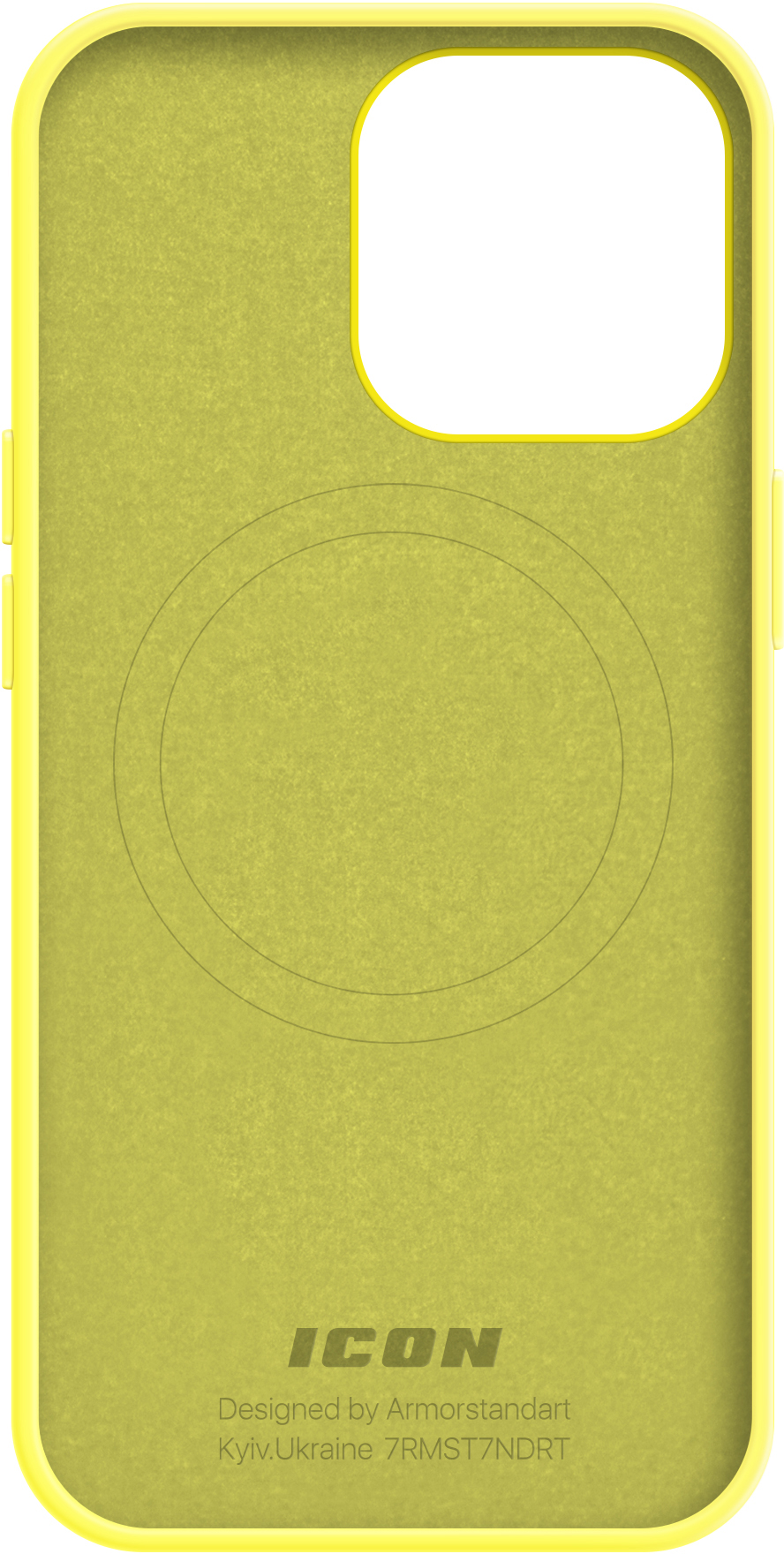 Чехол ArmorStandart ICON2 MagSafe для Apple iPhone 14 Pro Canary Yellow (ARM68408) фото 2