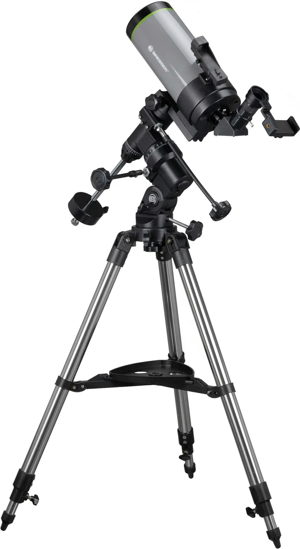 Телескоп Bresser FirstLight MAC 100/1400 EQ3 із адаптером для смартфона (9621802)фото5