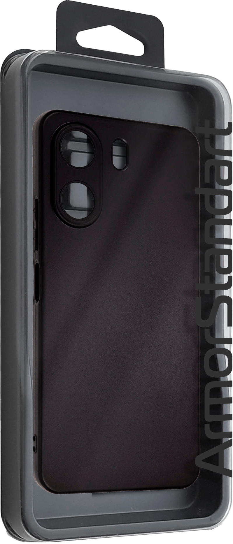 Чохол ArmorStandart Matte Slim Fit для Xiaomi Redmi 13C 4G/Poco C65 Camera cover Black (ARM74846)фото3
