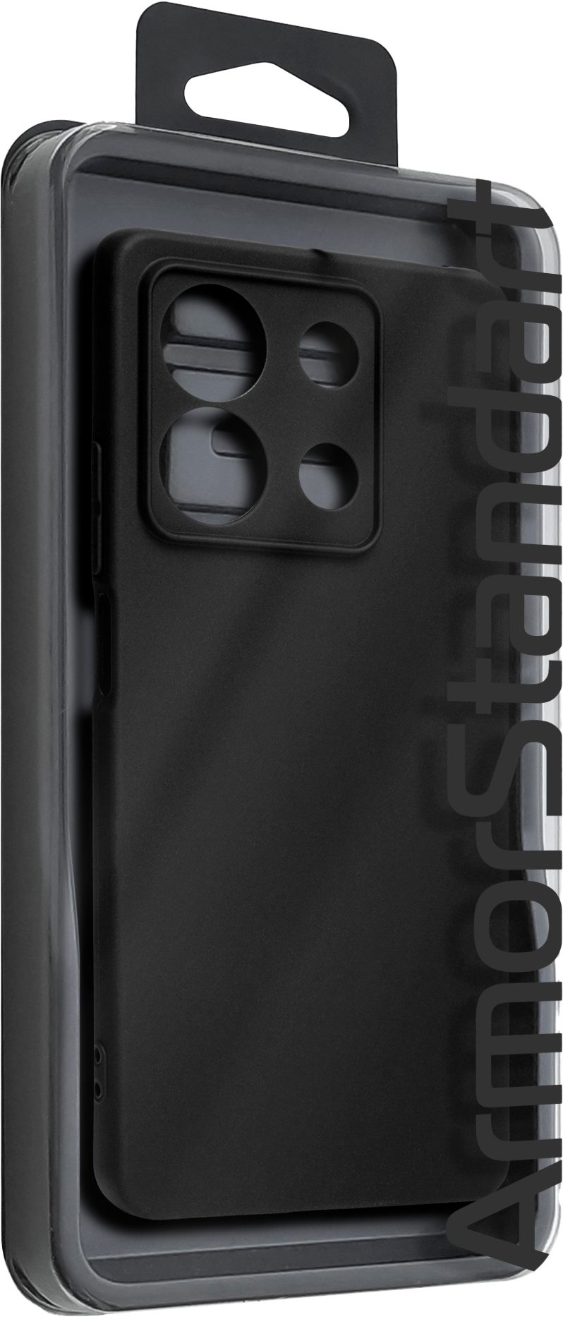 Чохол ArmorStandart Matte Slim Fit для Xiaomi Redmi Note 13 5G Camera cover Black (ARM73347)фото3