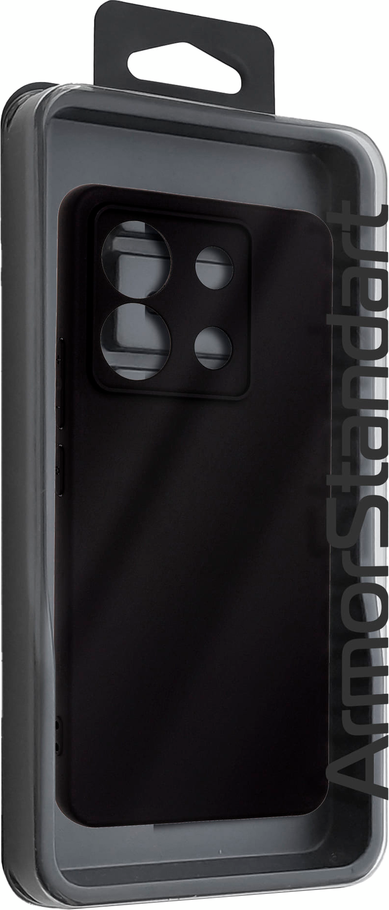 Чехол ArmorStandart Matte Slim Fit для Xiaomi Redmi Note 13 Pro 5G /Poco X6 5G Camera cover Black (ARM71858) фото 3