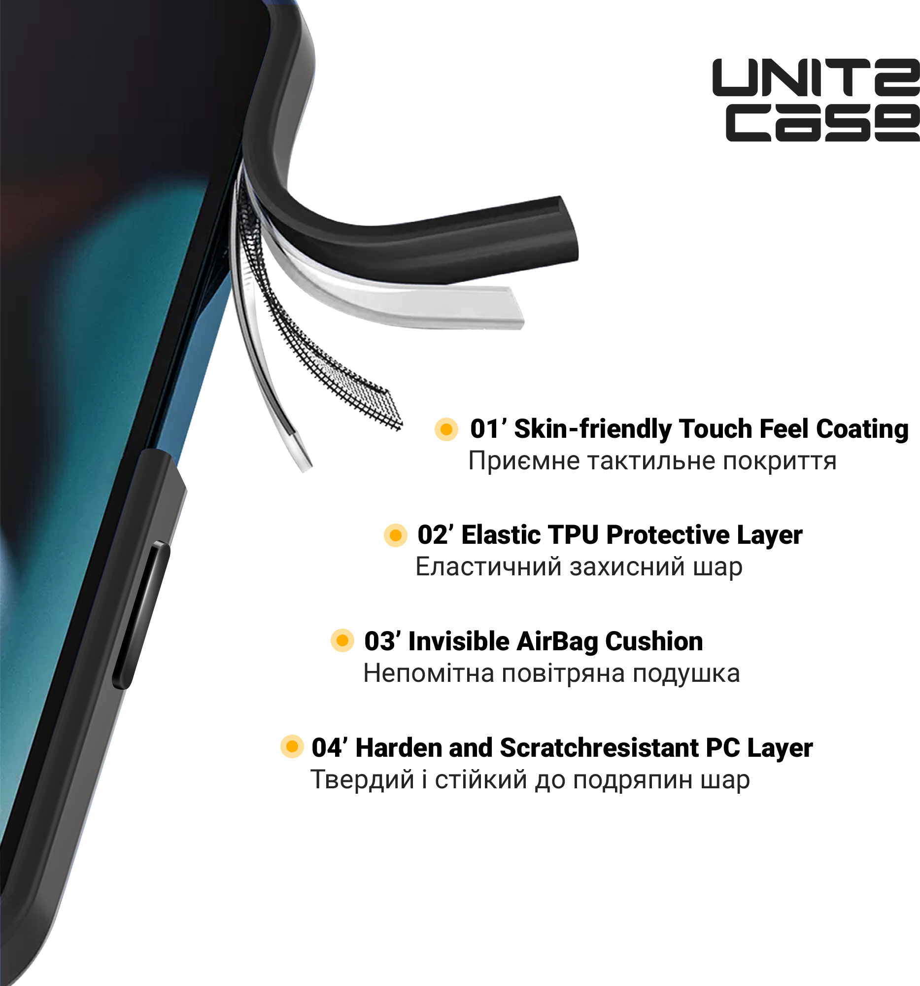 Чохол ArmorStandart UNIT2 для Samsung S24 Ultra Black (ARM74820)фото4