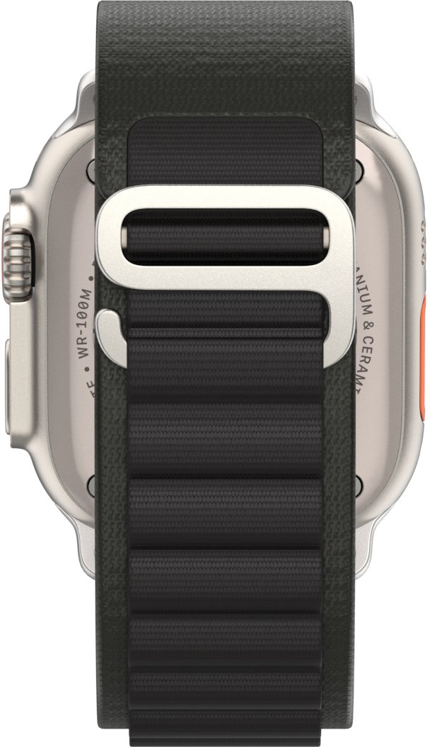 Ремінець ArmorStandart Alpina Band для Apple Watch 42 (Series 11-10)/41/40/38 Black (ARM64976)фото