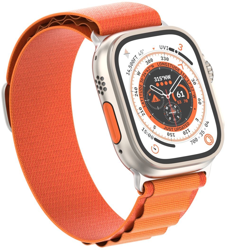 Ремінець ArmorStandart Alpina Band для Apple Watch 42 (Series 11-10)/41/40/38 Orange (ARM64978)фото