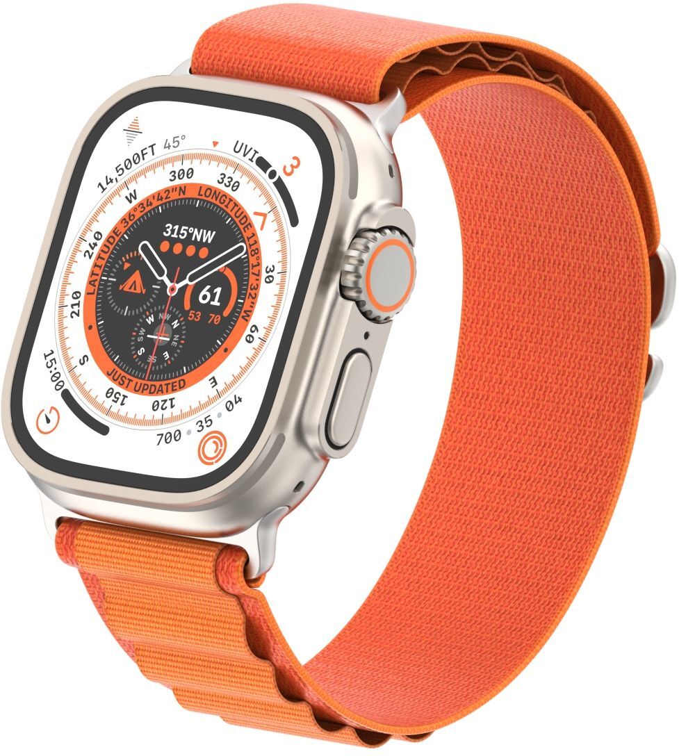 Ремінець ArmorStandart Alpina Band для Apple Watch 42 (Series 11-10)/41/40/38 Orange (ARM64978)фото