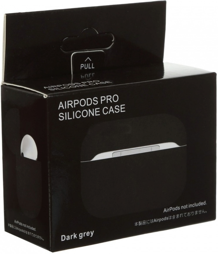 Чохол ArmorStandart Ultrathin Silicone Case для Apple AirPods Pro Dark Grey (ARM55961)фото2
