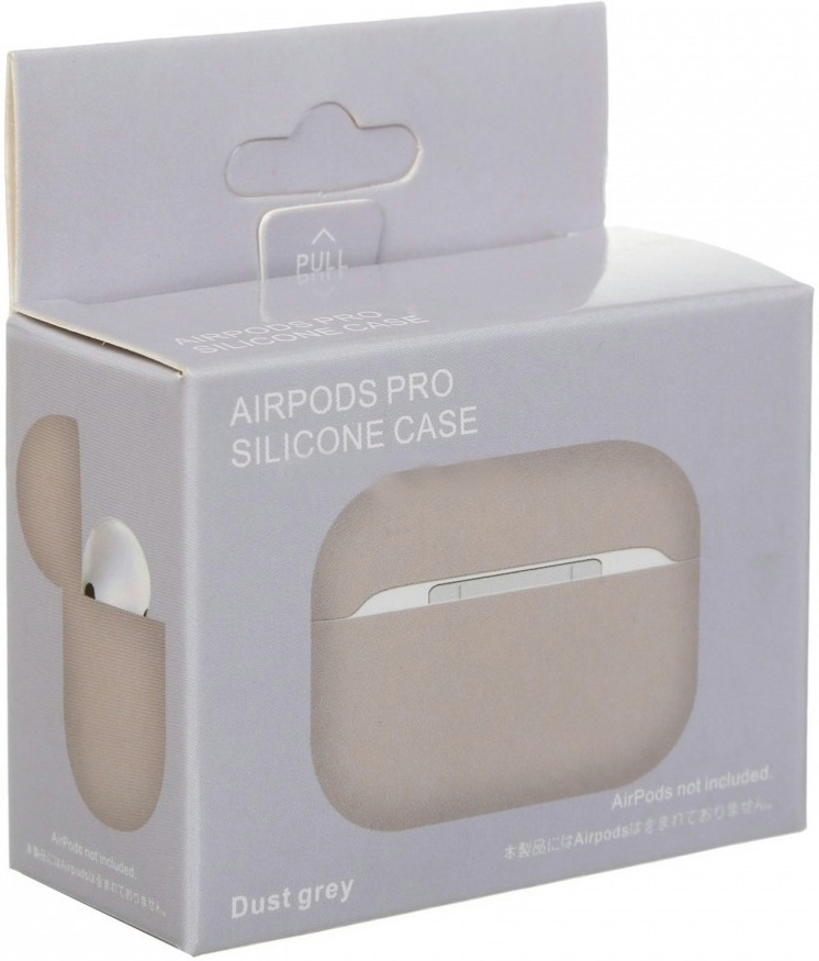 Чехол ArmorStandart Ultrathin Silicone Case для Apple AirPods Pro Dust Grey (ARM55960) фото 2