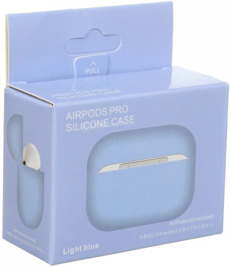 Чохол ArmorStandart Ultrathin Silicone Case для Apple AirPods Pro Light Blue (ARM55967)фото2