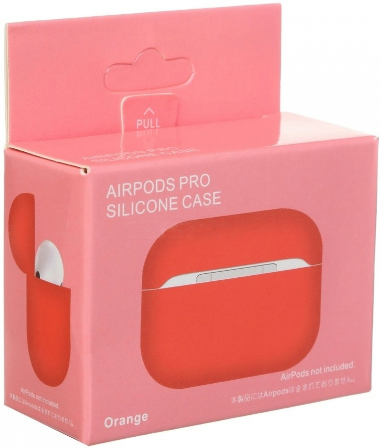 Чехол ArmorStandart Ultrathin Silicone Case для Apple AirPods Pro Orange (ARM55959) фото 2