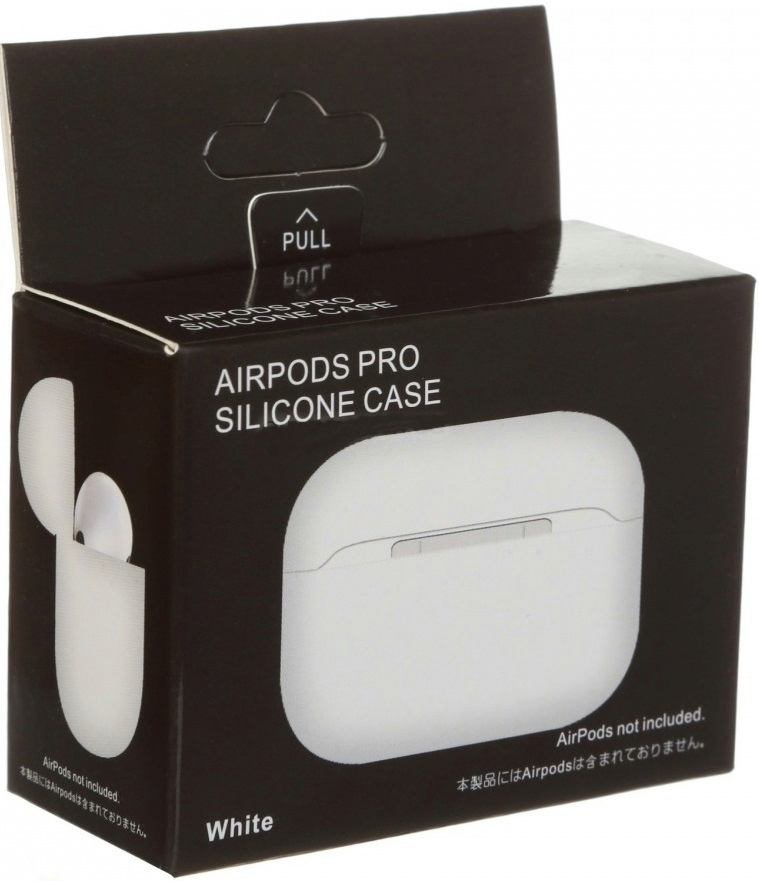 Чохол ArmorStandart Ultrathin Silicone Case для Apple AirPods Pro White (ARM55950)фото2
